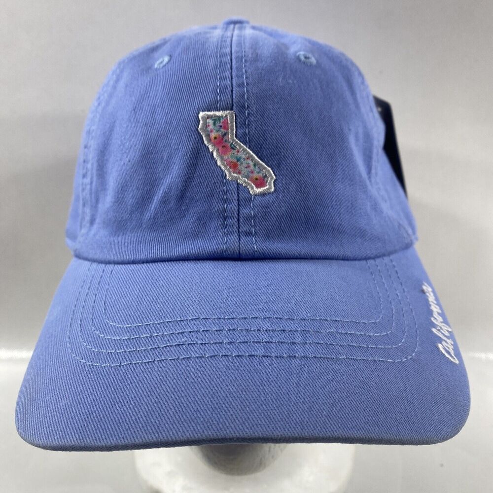 State Of Mine California Flora State Blue Baseball Cap Hat New With Tags